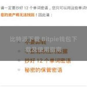 比特派下载 Bitpie钱包下载及使用指南