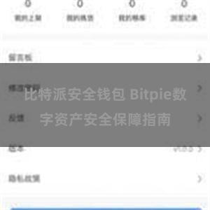 比特派安全钱包 Bitpie数字资产安全保障指南