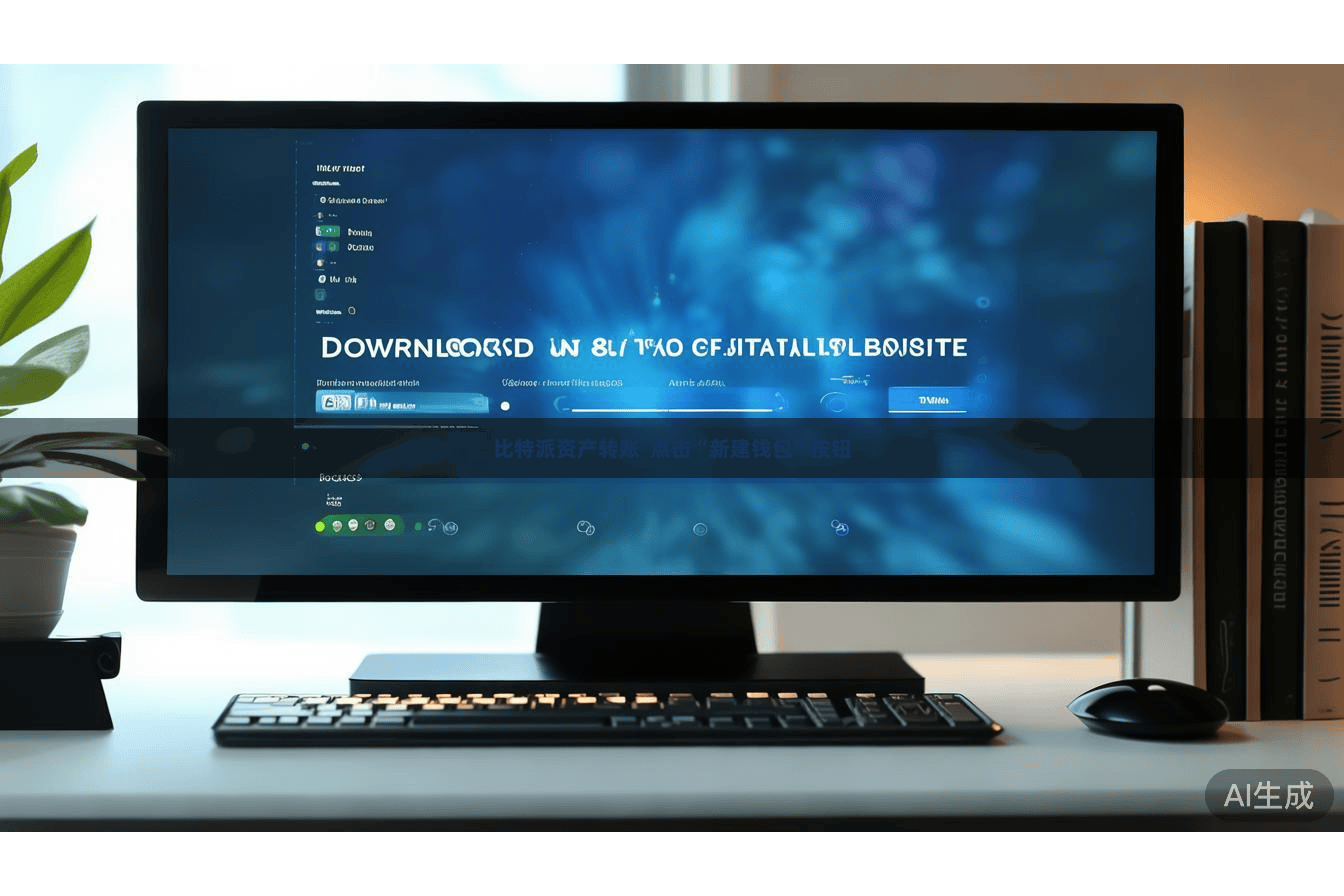 比特派资产转账  点击“新建钱包”按钮